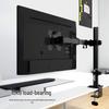 Universal Mechanical Single Arm Rotating and Lifting Desktop Monitor Stand