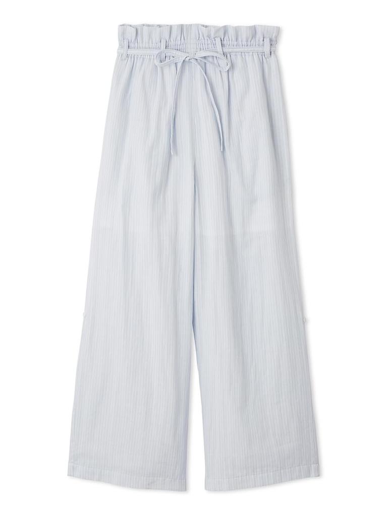 Gelato Pique Gauze Striped Long Pants PWFP254350BLUF