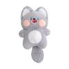 25cm Big Cheek Cat Doll Cute Standing Kitten Plush Toy Stuffed Shy Face Kitten Baby Gift for Kids