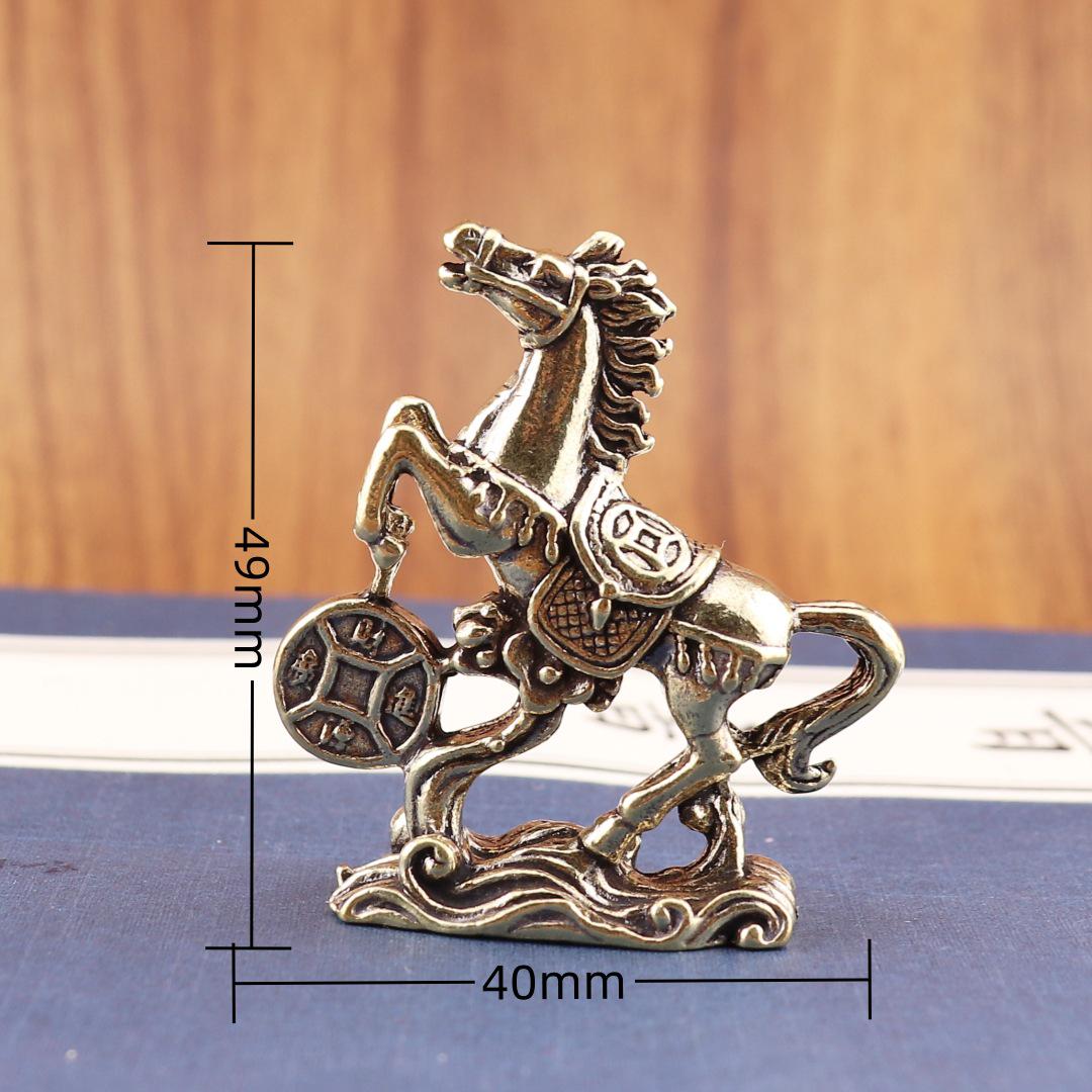 

Латунная настольная декорация «Лошадь Зодиака»: Фигурка «Мгновенная удача»