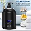 Massage Oil Warmer, Electric Massage Oil Digital Heater With Two Oil Bottles, Portable Lotion Heated Dispenser