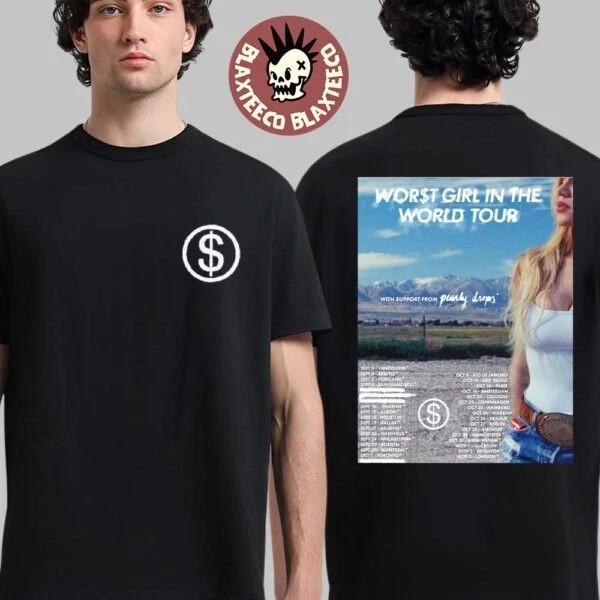 Fastship Slayyyter Worst Girl In The World Tour 2026 North America And Europe Unisex T-Shirt S