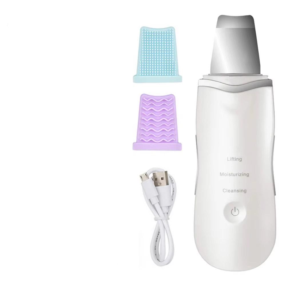Skin Scrubber Deep Vibrate Facial Cleaner Shovel Spatula Not Ultrasonic Face Scrubber Pore Cleaner Facial Shovel Massager