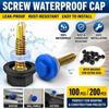 Hex Drilling Screw Cap 100/200Pcs Low Temp Resistant Covers Fit 5.2mm Self-Drilling Tail Screws Cold Area Construction