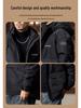 2025 Herren American Retro Hoher Loft Winter Daunenjacke - Trendig, Warm, Winddicht Arbeitskleidung