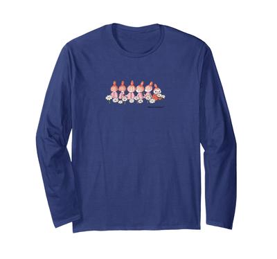 Little My and Her Siblings Flower Garden Long Sleeve T-shirt