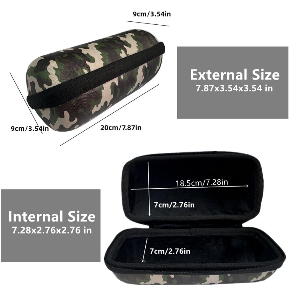Hard Carrying Case Protective Camouflage Travel Storage Bag Anti-scratch Hard Shell Case Hard Case for JBL Flip 6/5/4 Speaker