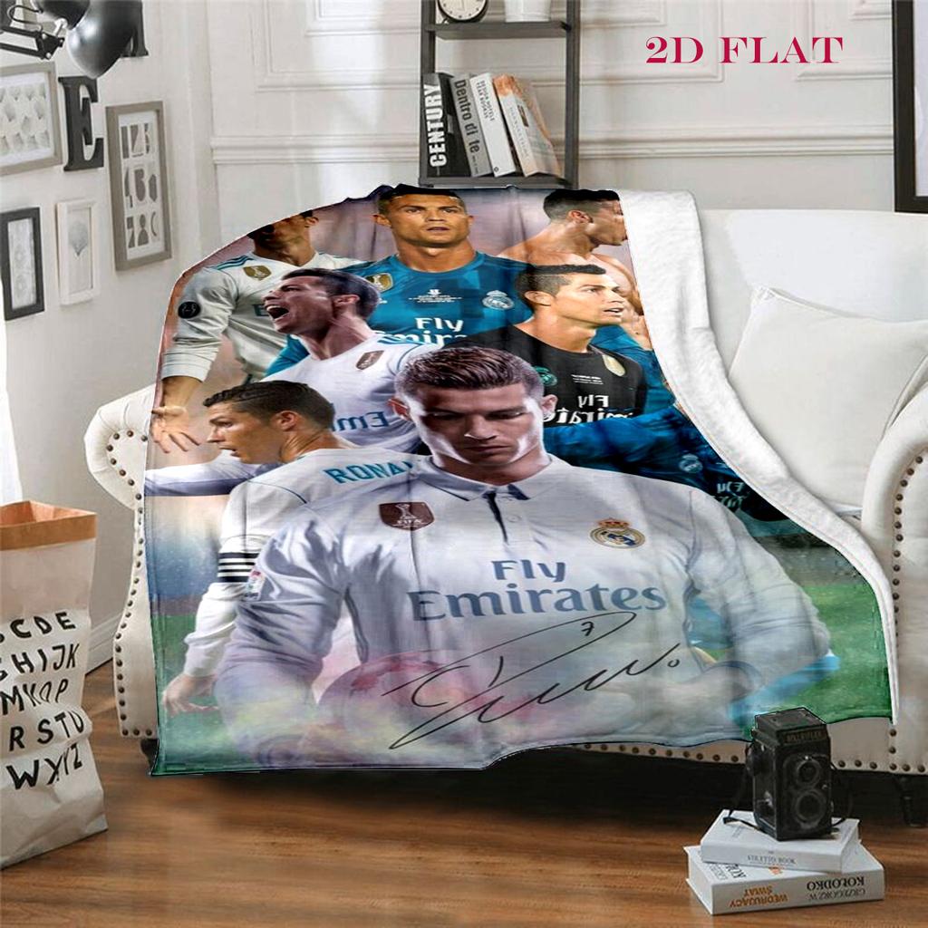 Ronaldo's Legacy blanket Home Decor blanket Digital printing Christmas gifts Nap Blanket