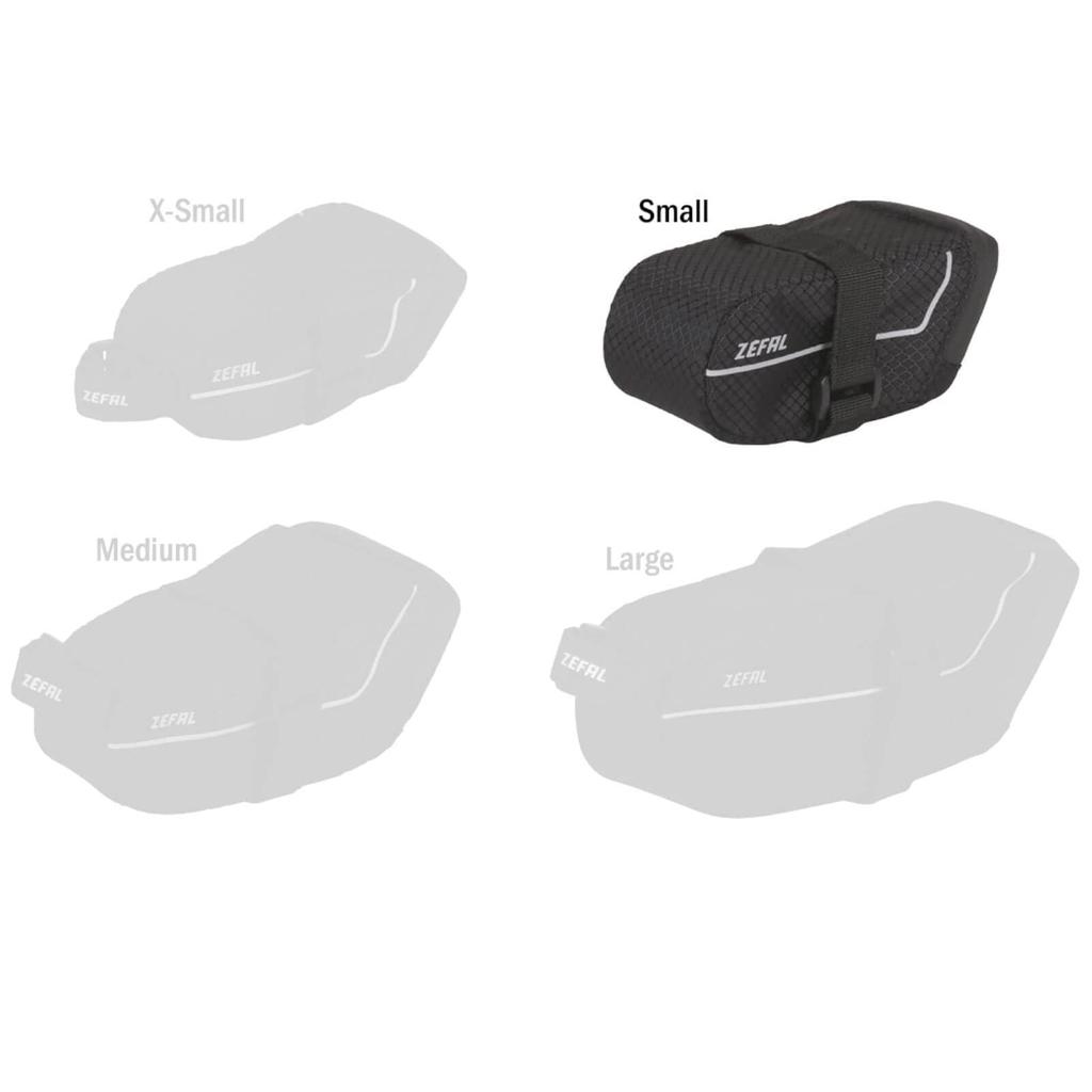 Zefal Z LIGHT PACK Bicycle Saddlebag, Black, XS, 0.3L, 7042