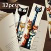32pcs, Funny Bookmarks Bookmarks, Back To School Season, Christmas, Halloween, Suitable for Teachers, Readers, and Birthdays.