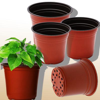 Macetas de 4 tamaños para plantas, macetas para iniciar semillas, bandeja ligera para plántulas suculentas, contenedor para flores y verduras