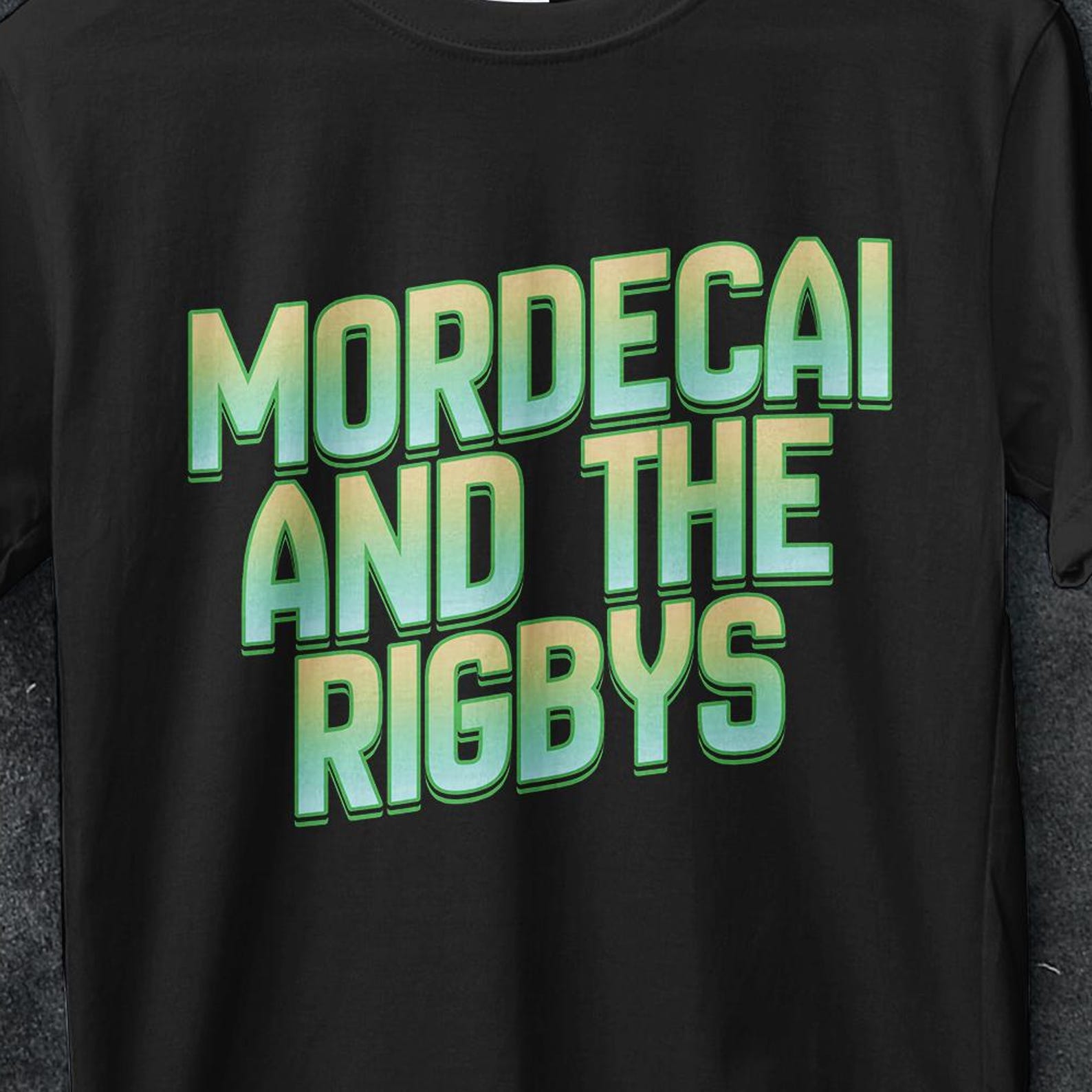 Mordecai and the Rigbys ringer t-shirt, Mordecai and the Rigbys t shirt, Ringer Tee, ringer t shirt, Cosplay Shirt, Ringer shirt, gifts tee 3XL