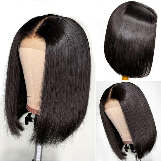 Women Boboo Wigs Natural Look High Temperature Silk Shawl Length Hair Wigs Long-Lasting Wear Fashion Fluffy Centre-Parted Wig Headgear Hair Product