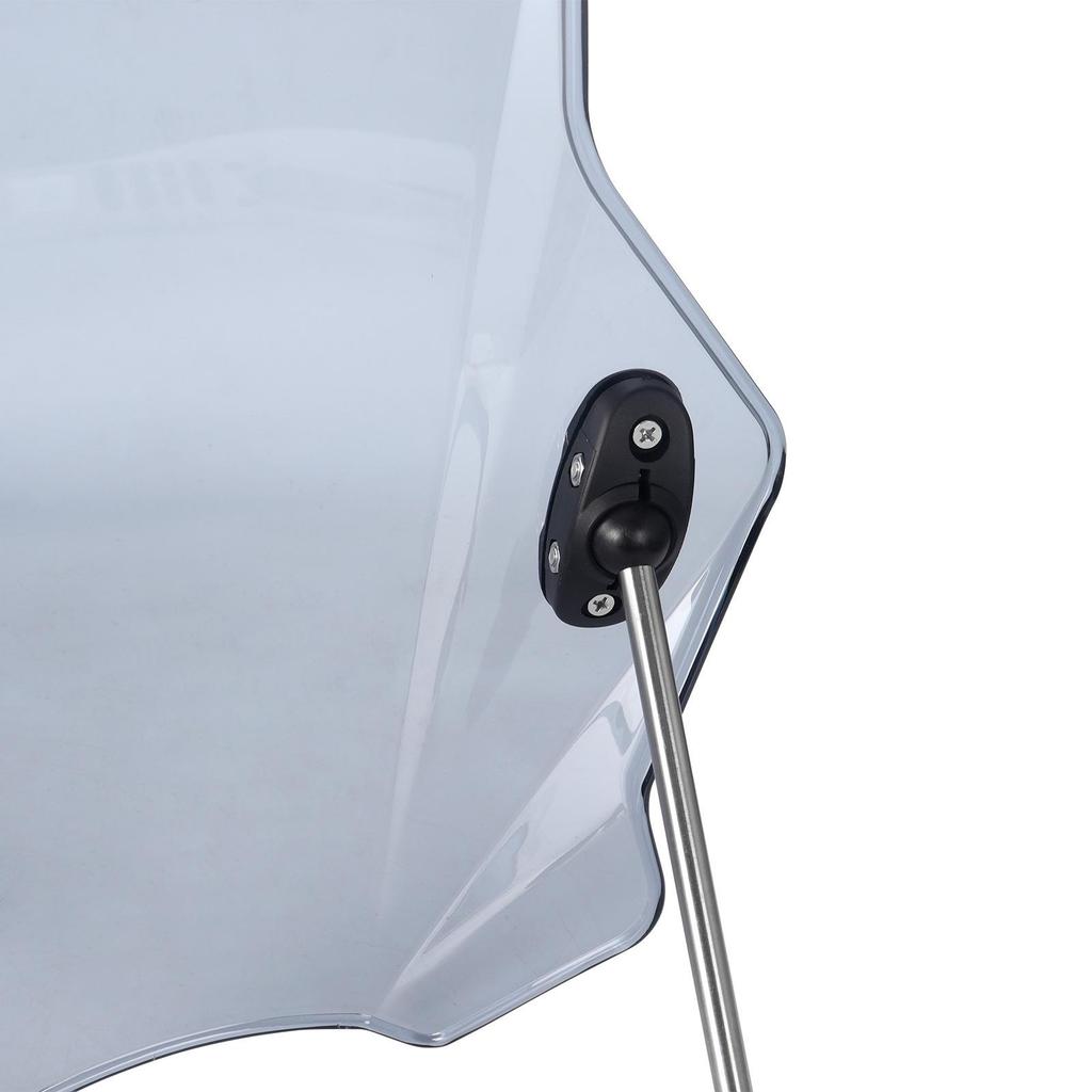 Universal Motorcycle Windshield Rain Cover for Street Bikes with Bracket