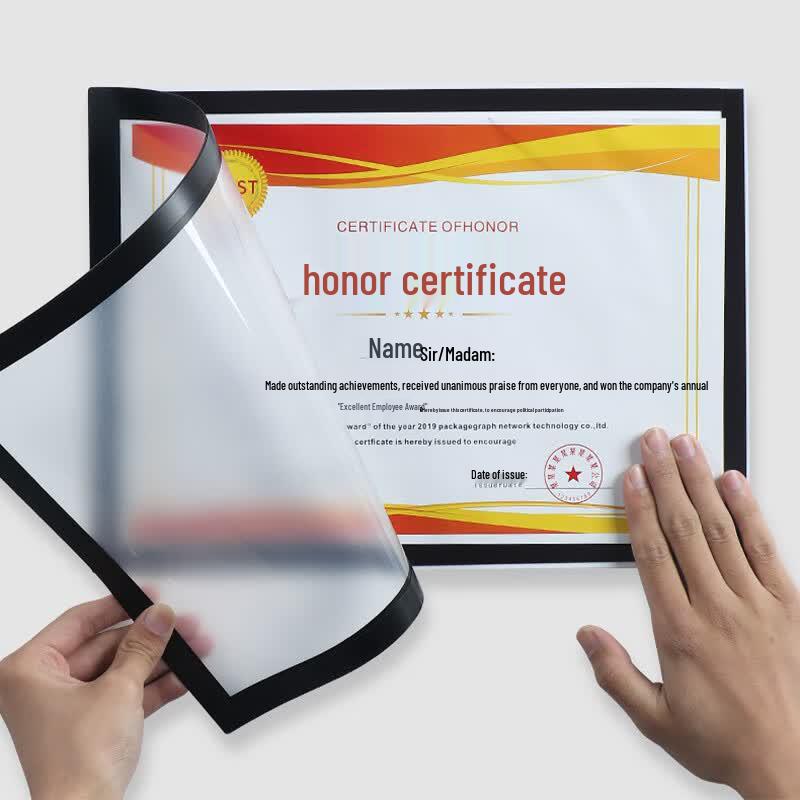 A4 Magnetic Document Frame