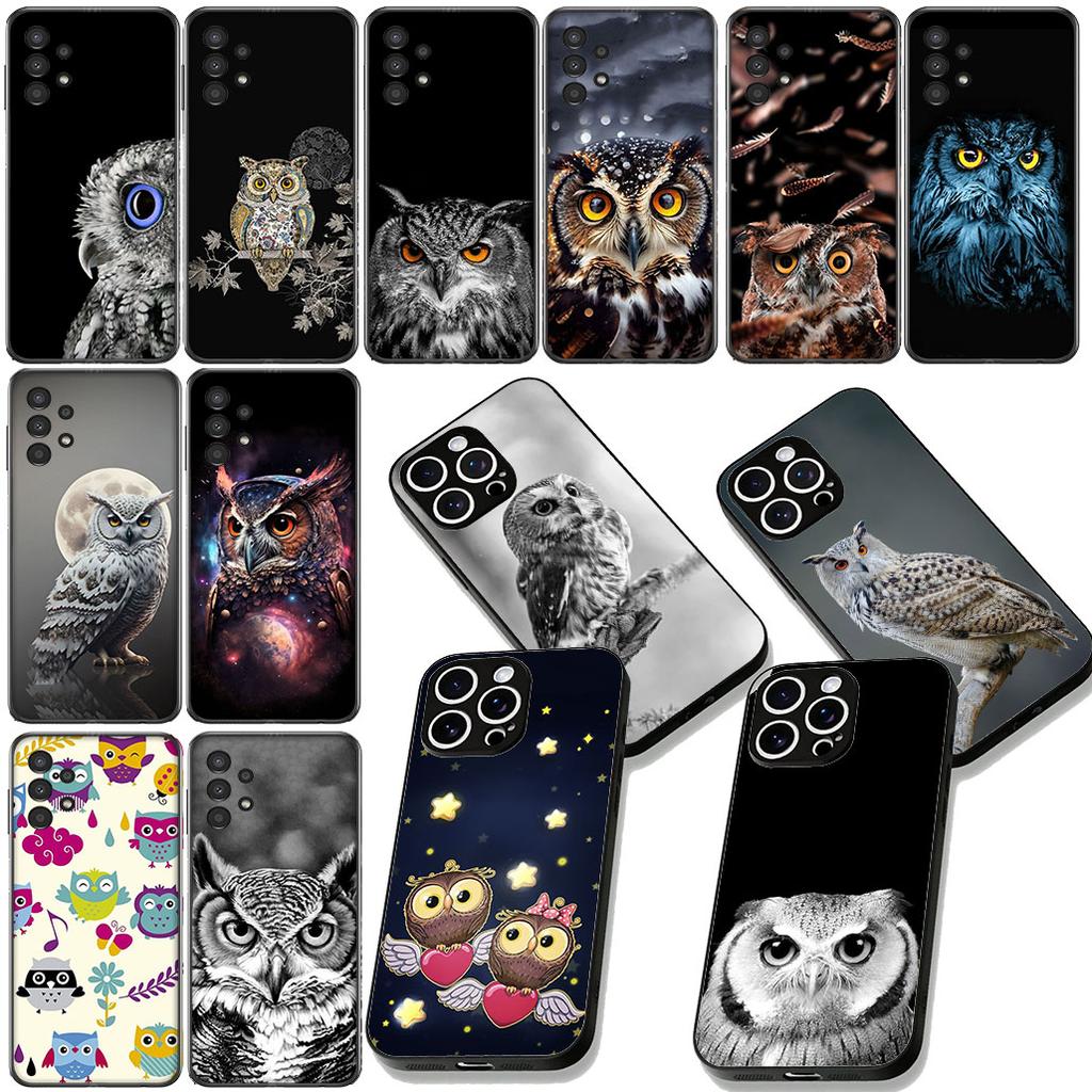 Bird Owl Animal Phone Case for Xiaomi Redmi 15C 15 A5 4G 5G 9A 9C NFC 9T Note 9 8 8T Cover Casing
