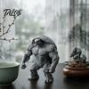 Collectible Fitness Gift 3D Printed Muscle Turtle Figurine, Muscular Statue, Funny Animal Desktop Ornament Trendy for Enthusiasts, Creative