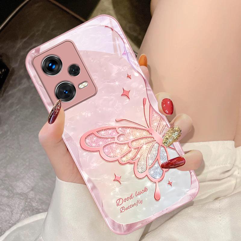 Malowanie olejne Kwiat Dla Xiaomi 14 Ultra 13 Lite Redmi Note 13 11 Pro 12 Plus Poco X6 3 Pro F4 6 GT Szkło hartowane Etui na telefon