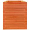 Vidaxl Garden Planter, Waxed Brown, 90X40X45.5 Cm, Pine Wood