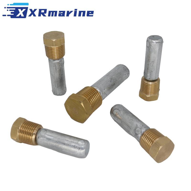 119773-92600 Pencil Anode Kitfor Yanmar 4LHA-HTE 6LP 6LY 6LPA-STP 6LPA-STZP Oil Cooler Zincs Marine Engine