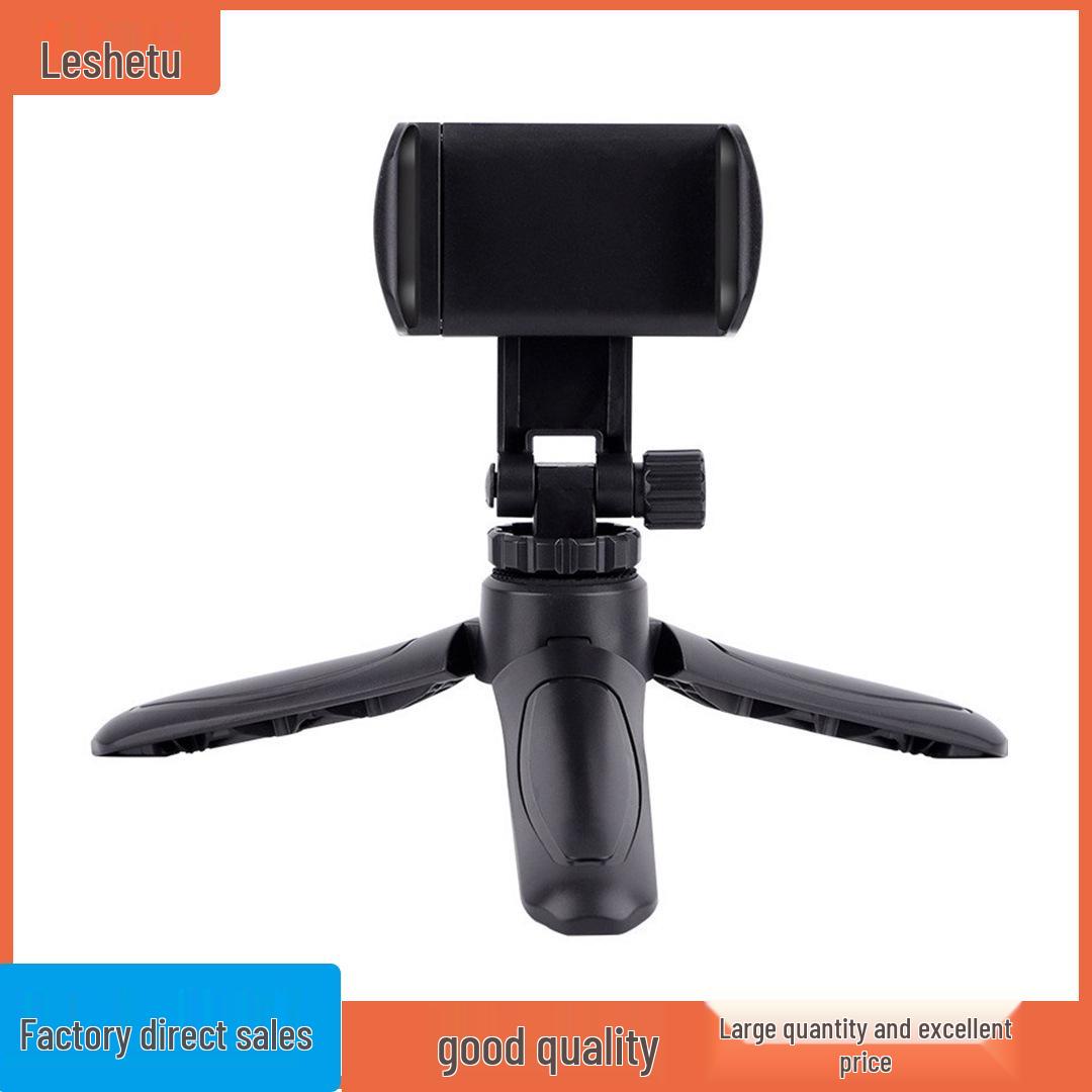 Leshetu Desktop Camera Mount & Selfie Stick Tripod for Live Streaming and Mobile Photography K529