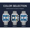 Specht & Söhne 2025 New Trendy Men's Watches Quartz Sport Watch Blue Color Stainless Steel VK63 Chronograph Reloj Hombre 39MM