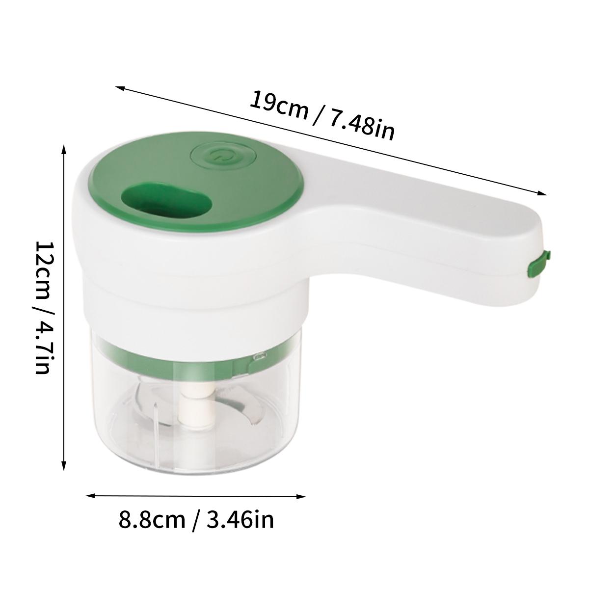 

WORTHBUY Электрический измельчитель имбиря и чеснока, мясорубка, многофункциональный ручной портативный измельчитель продуктов, слайсер, кухонный гаджет