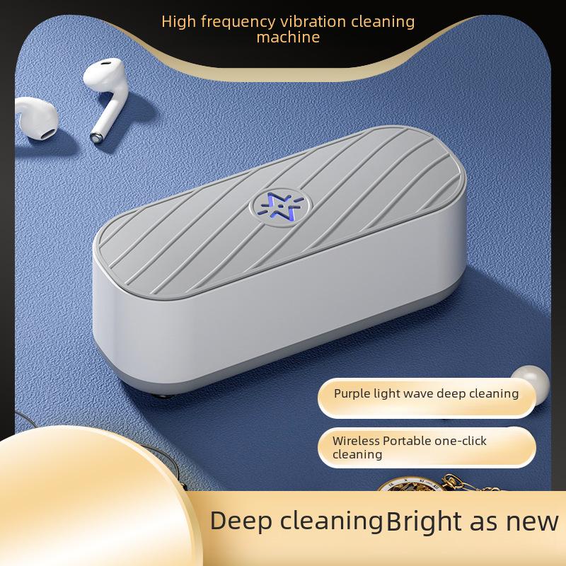 Compact Multi-Use Automatic Jewelry and Glasses Cleaner