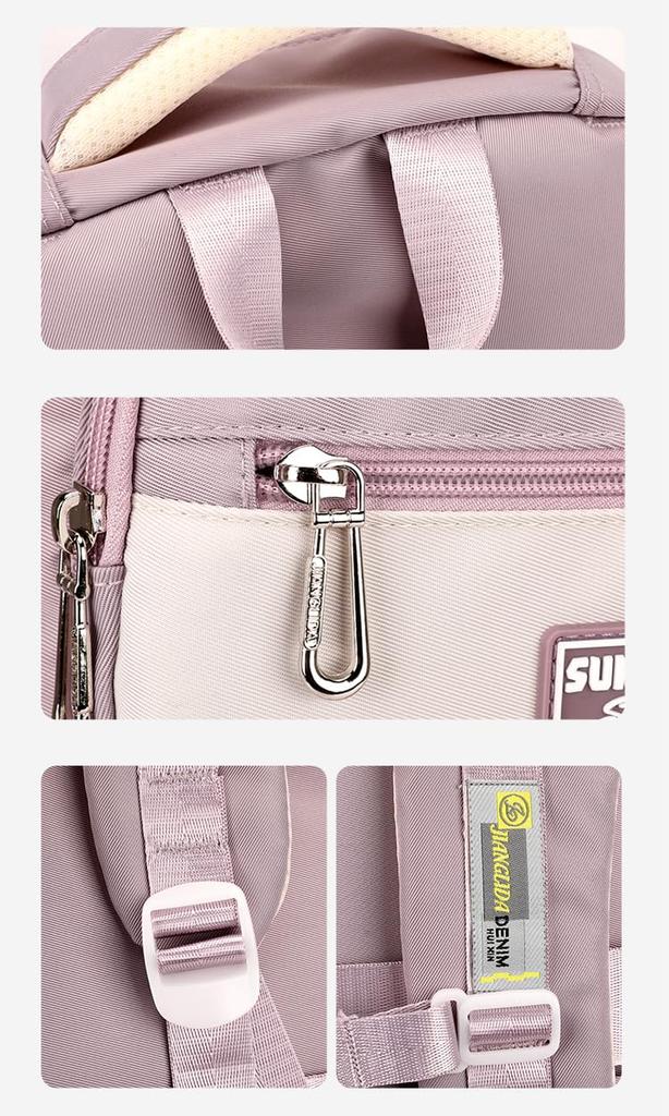 Korean Large for High School Elementary School Junior High School Lightweight Casual Outdoor [ZESU] Backpack, Capacity, School, Students, Women,
