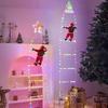 Waterproof LED Outdoor Christmas Ladder Lights for Festive Courtyard Decoration
