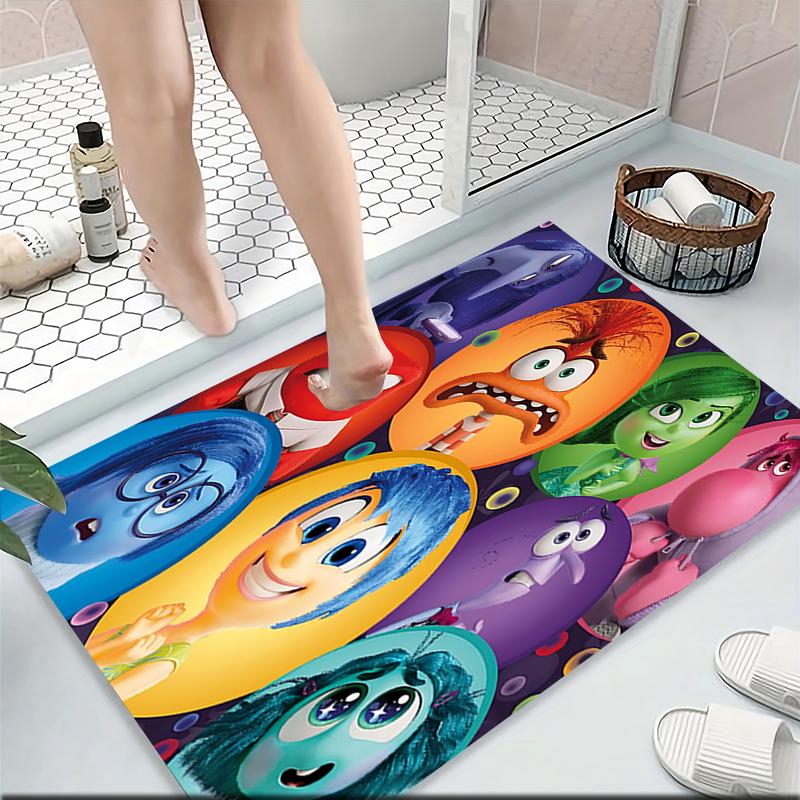 Inside Out Emotions Carpet Rug Soft Washable Anti Slip Home Living Room Sofa Mats Personalized Christmas Rug