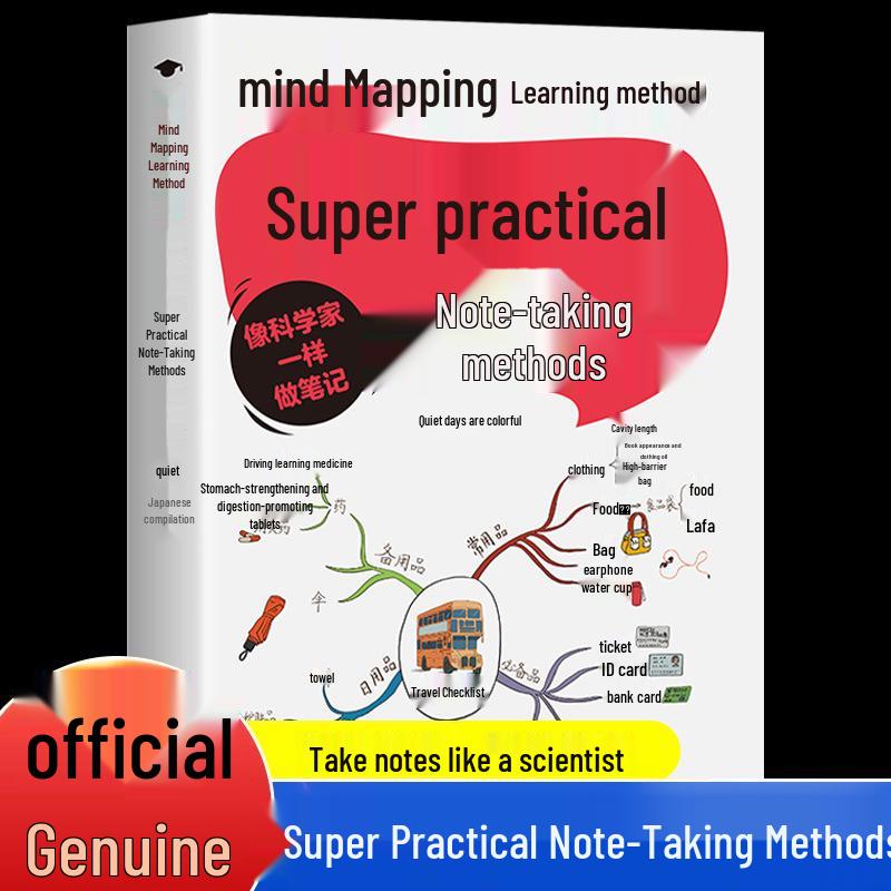 Mind Map Learning: Comprehensive 3-Volume Guide on Memory Enhancement and Effective Note-Taking