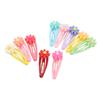 20pcs Mini Pet Hair Clips Multiple Colors Cute Dog Cat Flower Hairpins for Daily Party