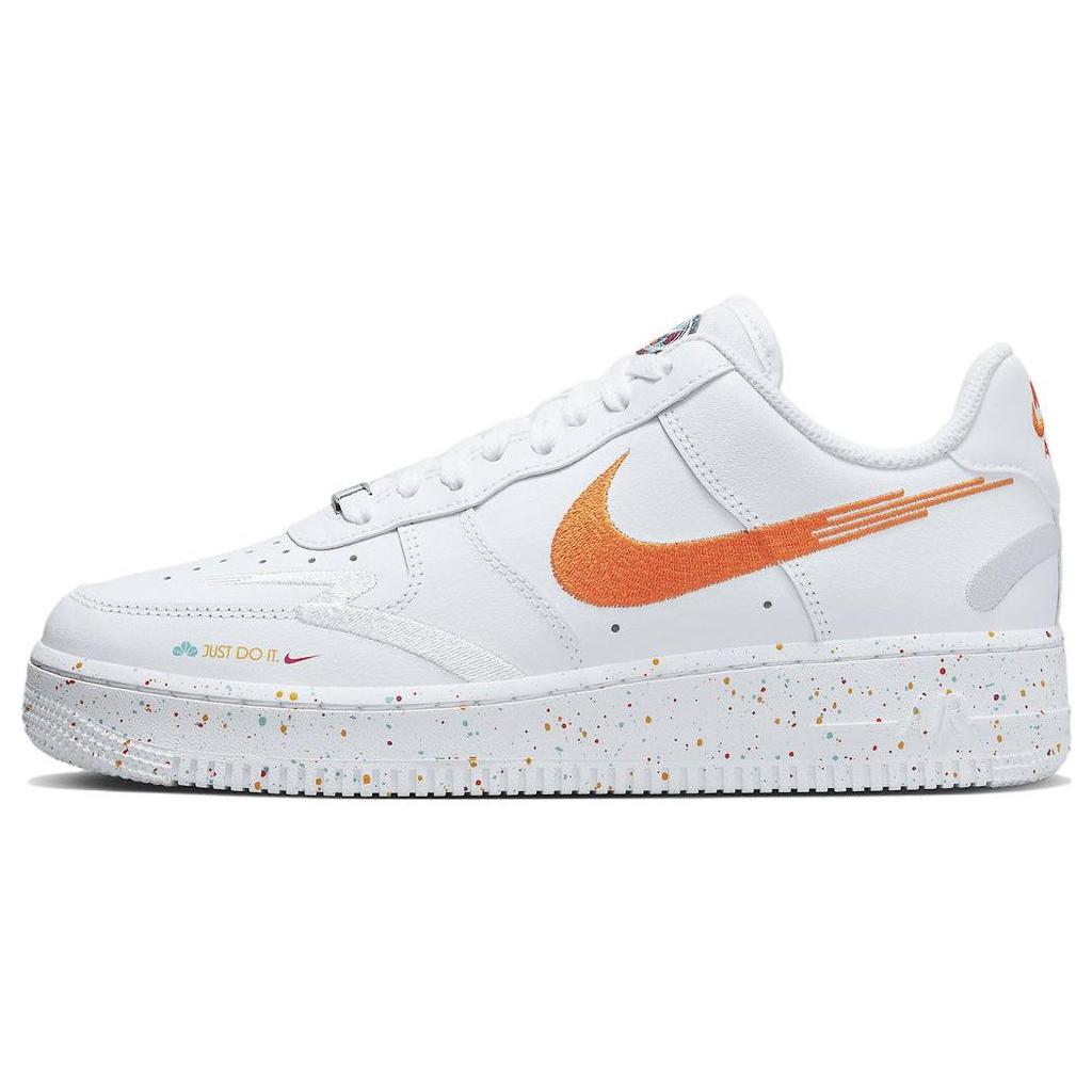 Nike Air Force 1 07 LX Leap High Women Sneakers White Safety-Orange Washed-Teal FD4622-131