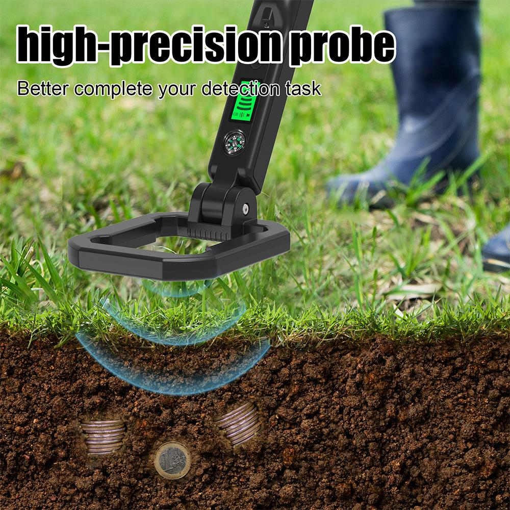 New Arrivals Handheld Metal Detector Pointer Pinpoint Handheld Metal Scanner for Metal Coin Gold Silver Iron with Compass