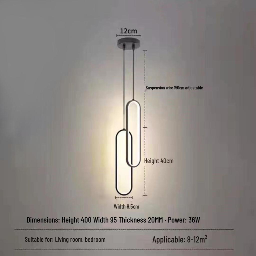 Modern Nordic Minimalist Pendant Light for Living Room, Bedroom & Dining