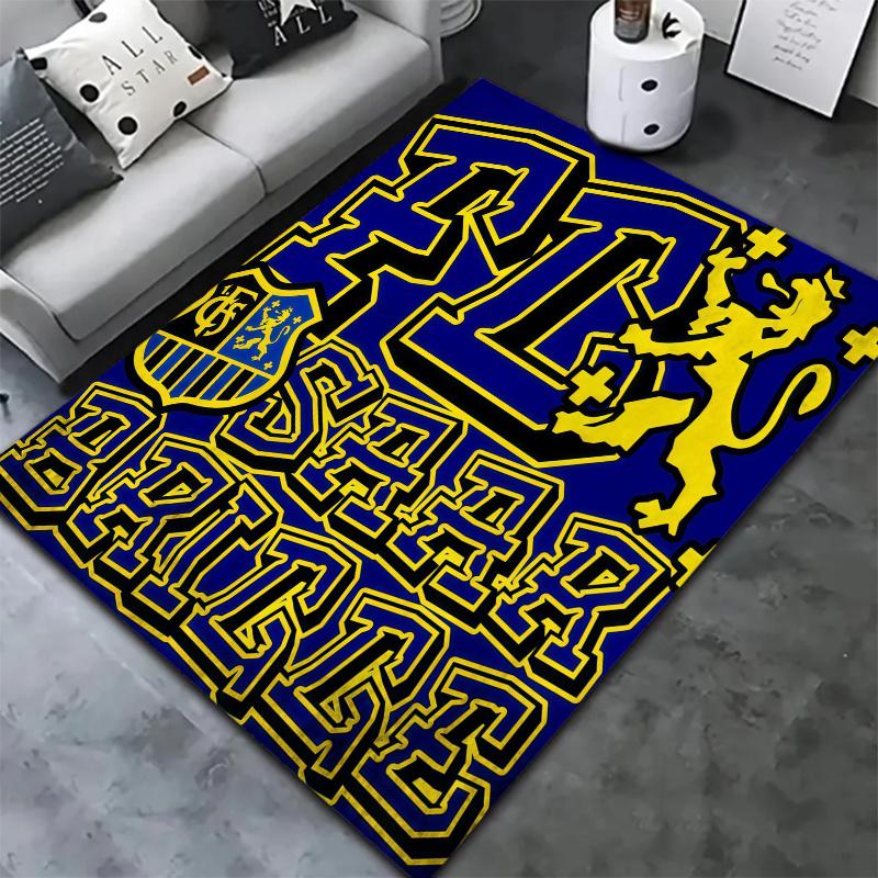 Fc Saarbrcken Carpet Rug for Living Room Bedroom Home Sofa Decoration,Kids play Nonslip Floor Mat