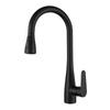 Stainless Steel Telescopic Swan Neck Faucet, Universal Rotation, Hot/Cold Compatible.