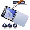 3PCS HD Tempered Glass Film Outer Small Screen Protector For Samsung Galaxy Z Flip 7 Flip 6 5G Flip7 FE