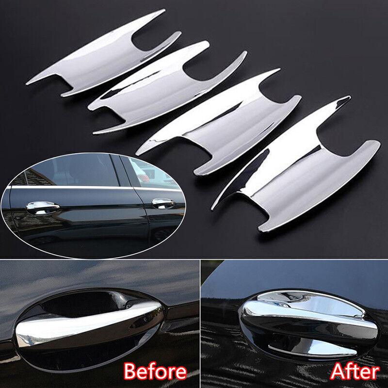 Chrome Door Handle Cup Bowl Cover Trim For Mercedes-Benz C E GLC CLASS W205
