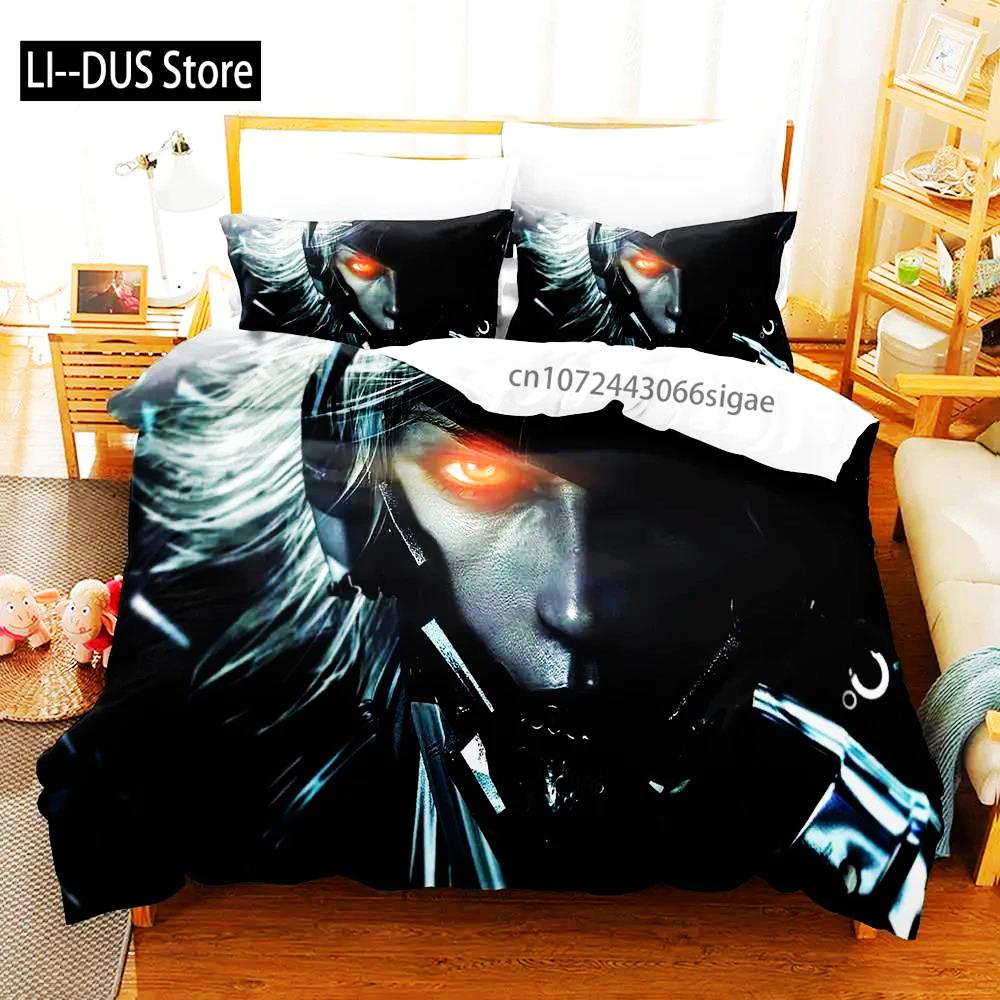 Metal Duvet Cover Set For Adults And Boys Bedroom 2025 Duvet Cover Bed Set Quilt Cover Pillowcase Single Double Queen King Size