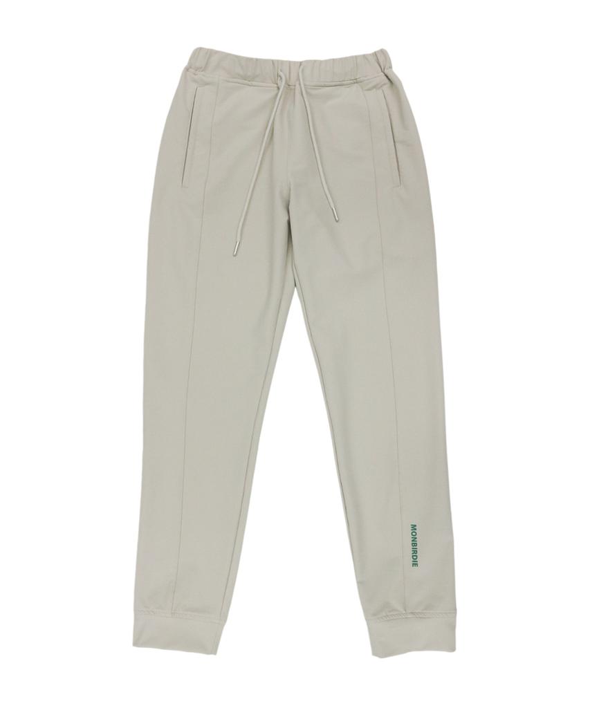 MONBIRDIE GOLF Windproof Nylon Jogger Pants Beige