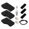 Kit de filtre à air pour générateur Honda Compatible avec 17211 Z07 000 pour EB2000 EB2000i EU2000 EU2200I avec Plusieurs Filtres