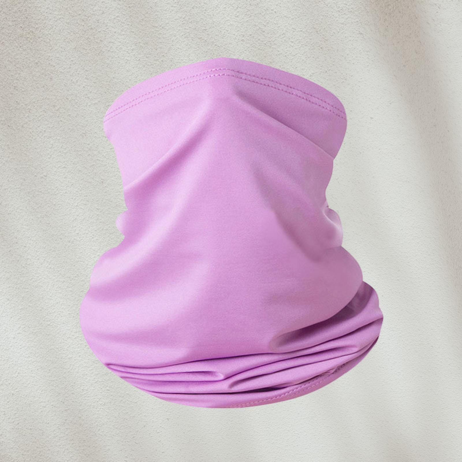 

Летняя Солнцезащитная Маска для езды на велосипеде, для рыбалки на открытом воздухе, для защиты от ультрафиолета, для головы, солнцезащитный крем, повязка на шею One Size фиолетовый