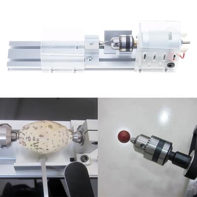 Mini-Drehbank Perlenmaschine Bohrer Rotationswerkzeug DC12-24V oder AC100-240V 50/60Hz Spannung Federbelastetes Schneidwerkzeug US-Stecker