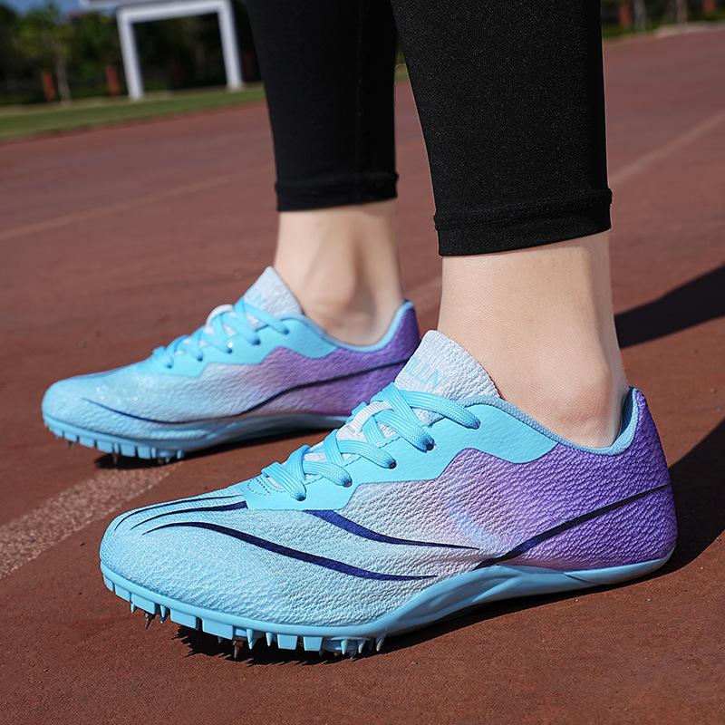 New Training Spike Shoes Track and Field Sprint Men's and Women's High School Entrance Examination Spike Shoes Student Physical Examination Professio