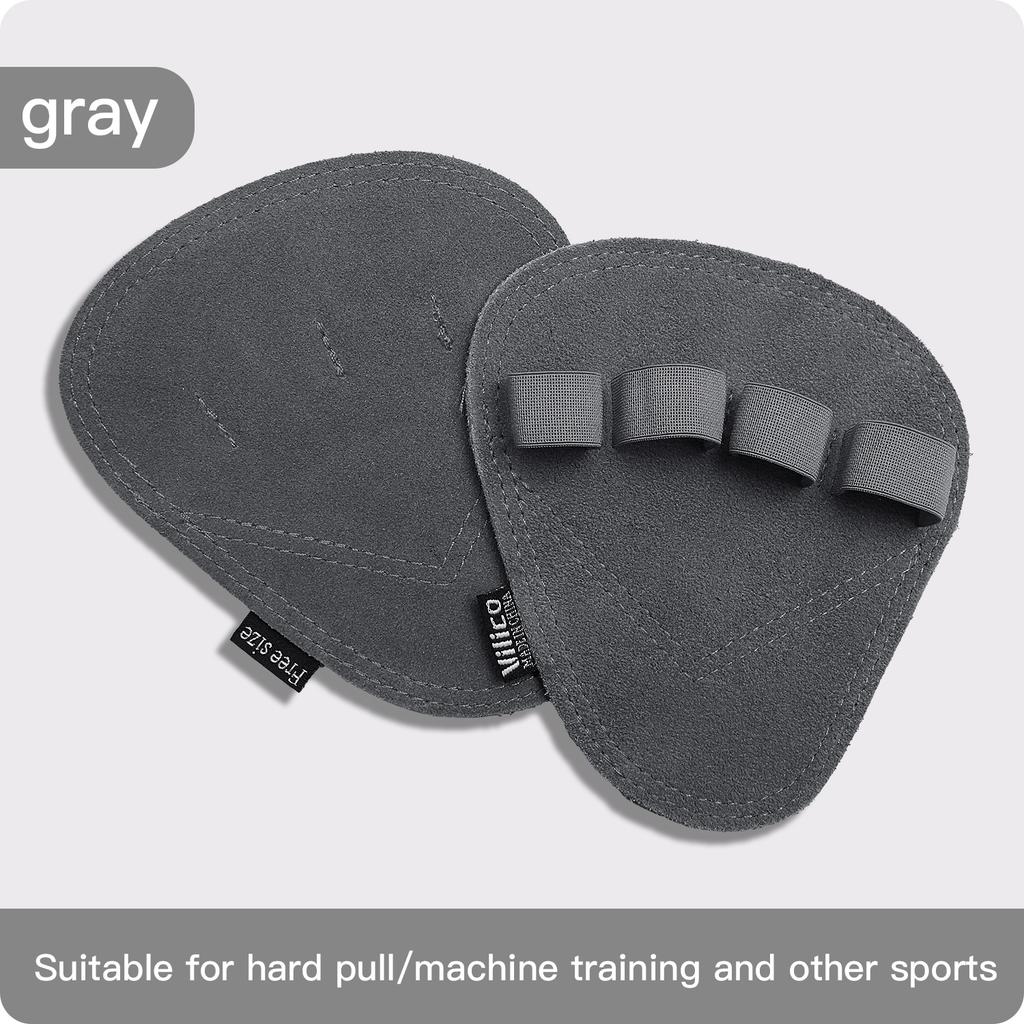 Powerlifting Gym Gloves Breathable Horizontal Bar Booster Gloves Weightlifting Leather Palm Guard Fitness Gloves For Men Women