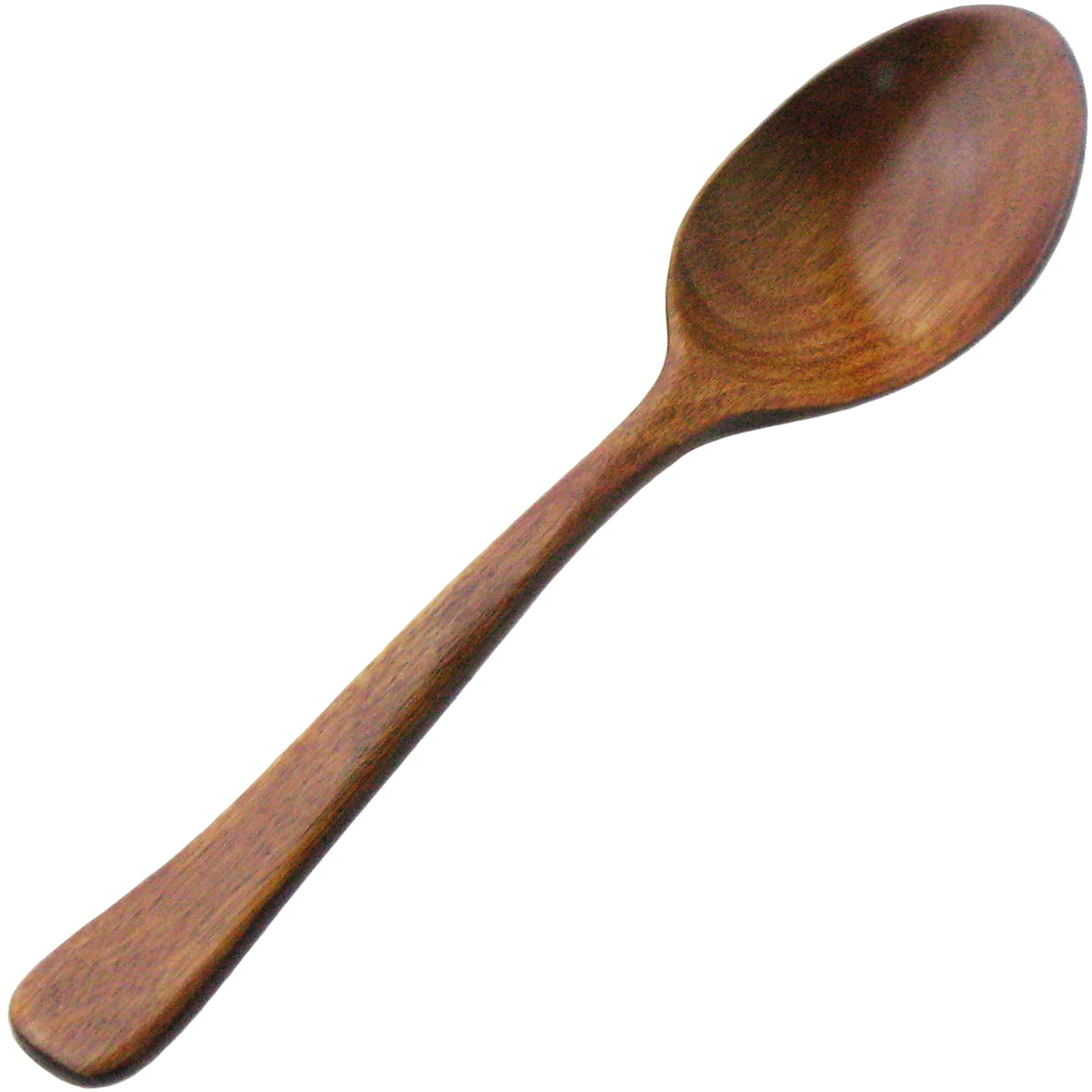 Nagao Curry Spoon Standard Camphor Handmade Wooden 18.6cm, Wood, Cutlery, коричневый