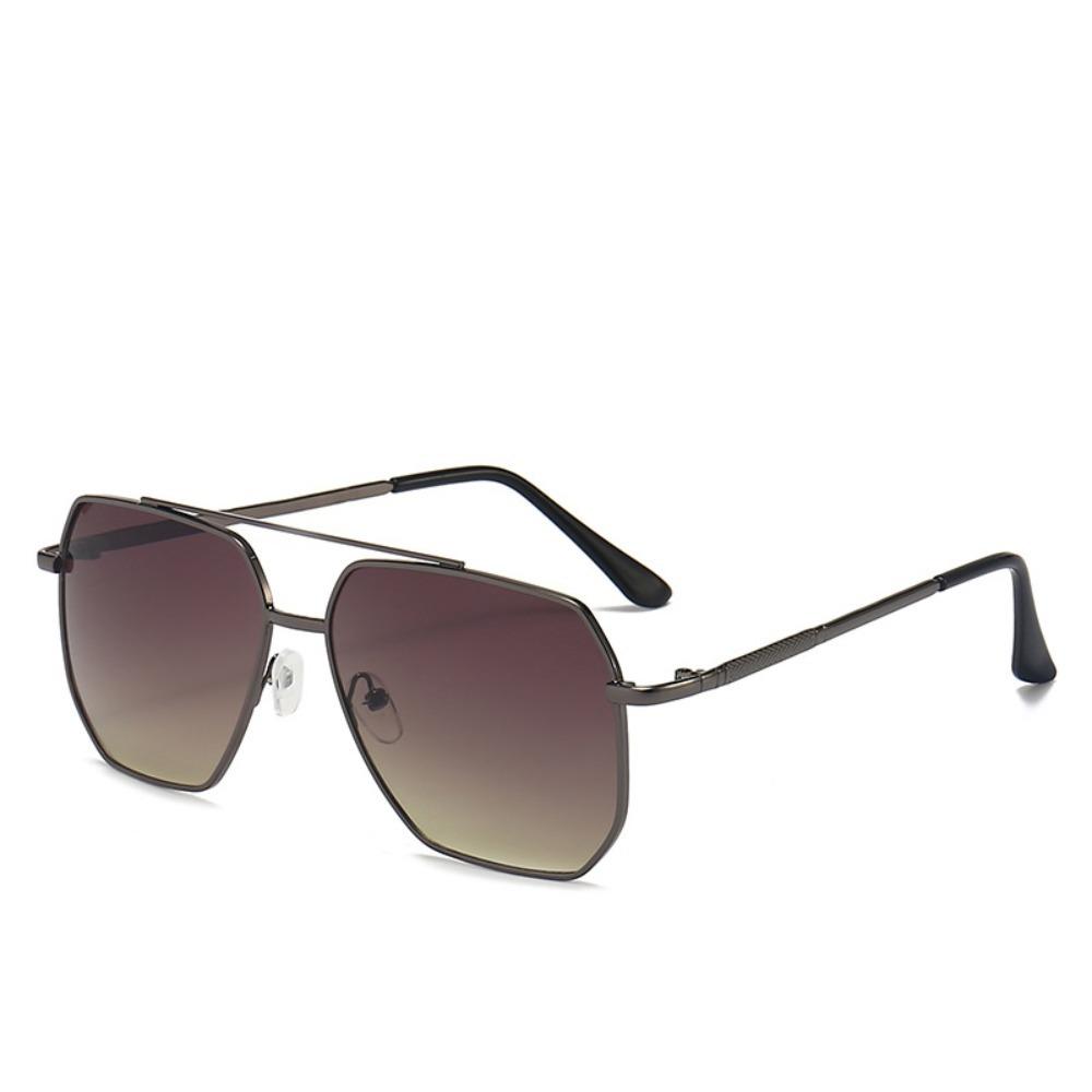 Multicolor Zinc Zinc Alloy Polygonal Sunglasses Lightweight Men UV400 Eyewear Outdoor