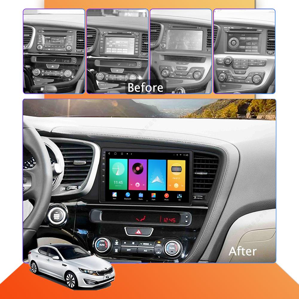 Car Radio Android Auto Carplay For KIA Optima 2010-2013 Multimedia Player Head Unit Stereo GPS Navigation BT WIFI 1+16GB